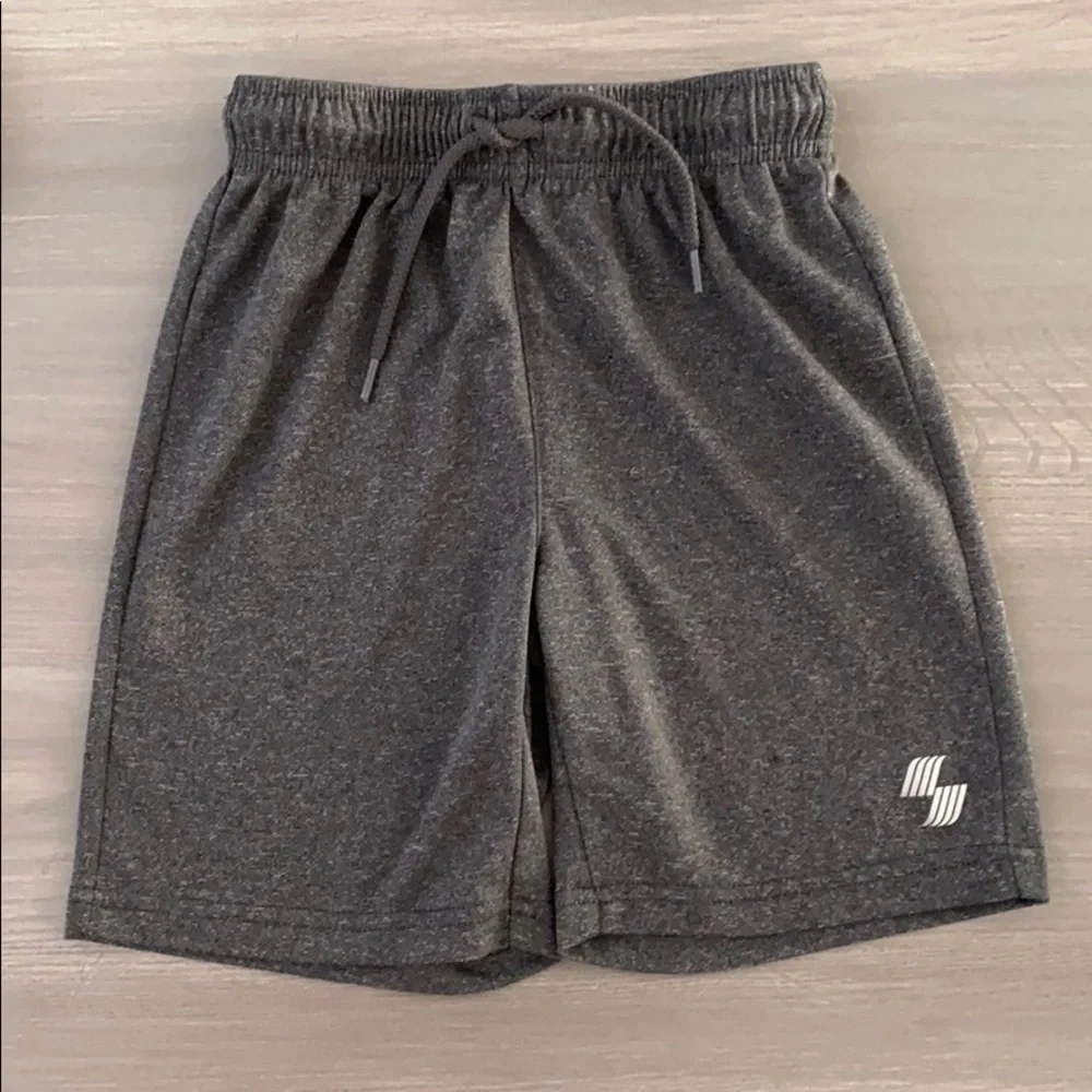 Place Sport Set of 2 Athletic Shorts Grey & Camo